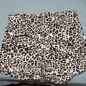 Leopard shorts